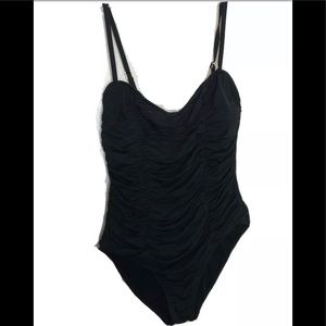 ABS | Allen Schwartz Black | one piece Swimsuit 6